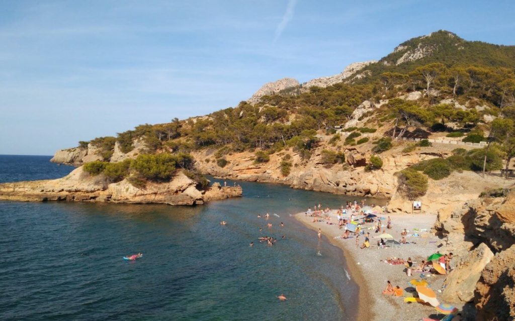 Playa del Illot en Alcudia