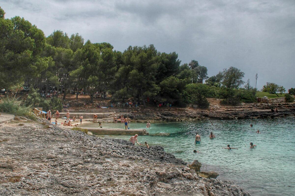 Playa S'Arenal Petit en Portocolom