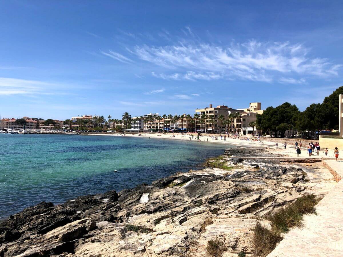 Playa del Port en Colonia de Sant Jordi: