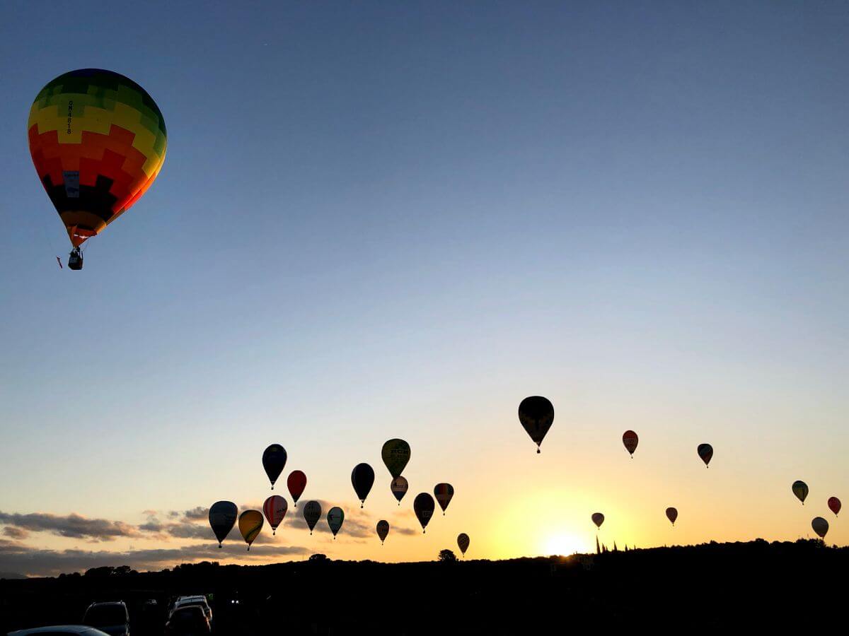 Campeonato europeo de globos aerostáticos en Mallorca