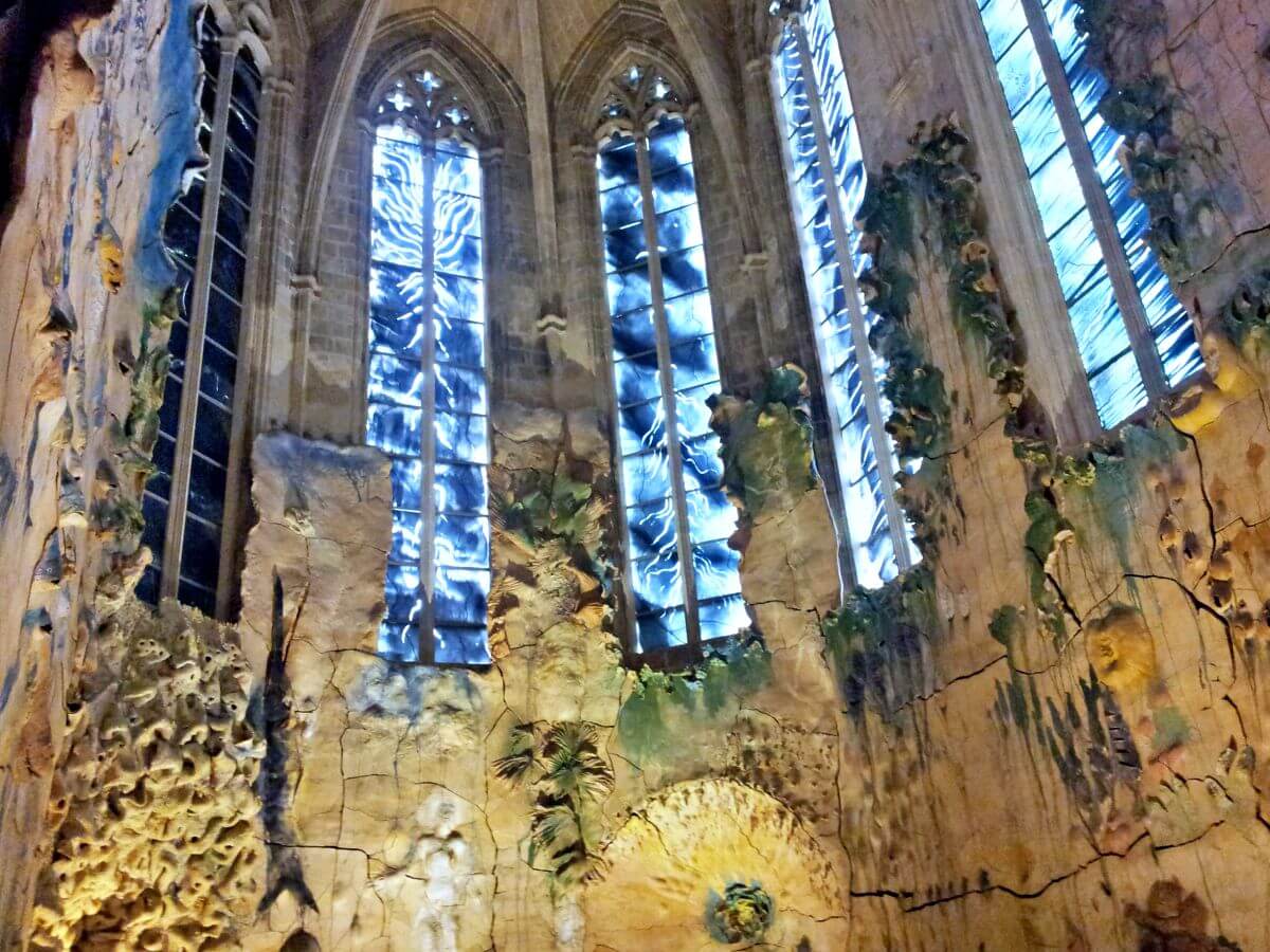 Miguel Barceló en la Catedral de Palma