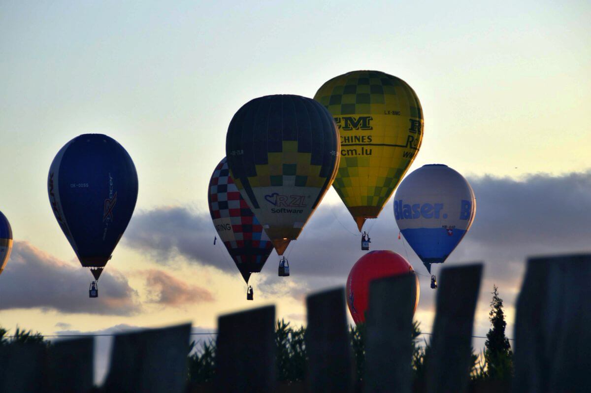 Campeonato europeo de globos aerostáticos en Mallorca