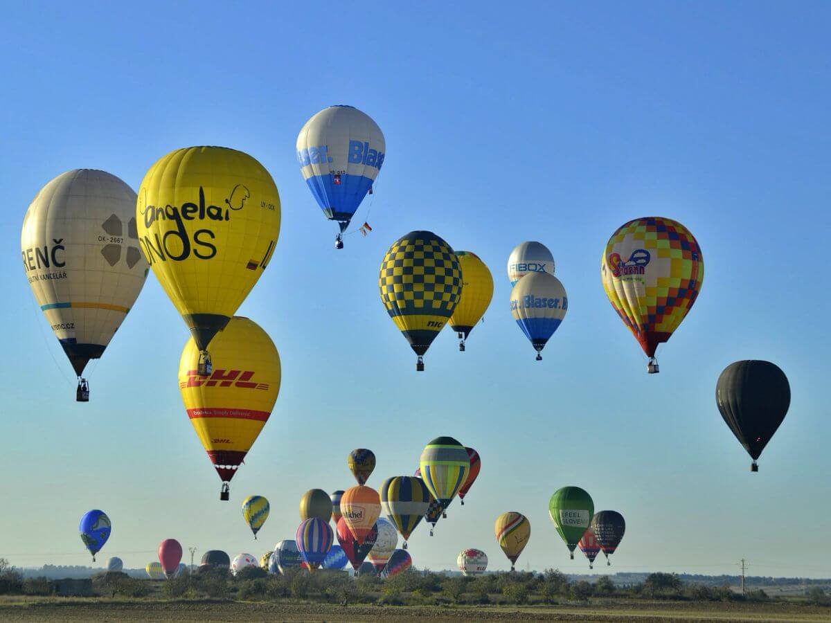 Campeonato europeo de globos aerostáticos en Mallorca