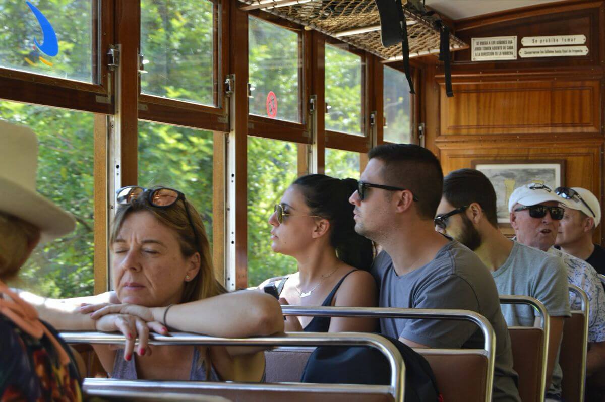 Interior Tren de Sóller