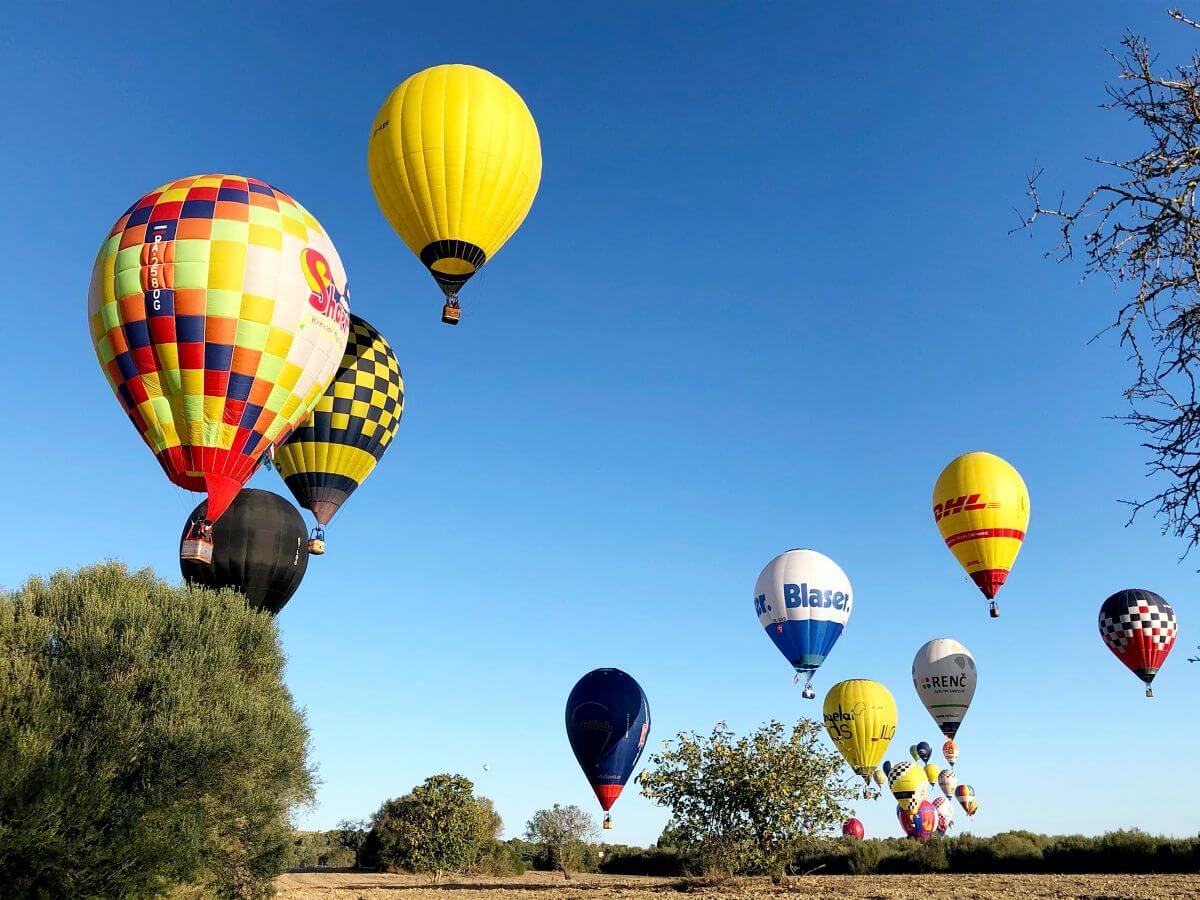 Campeonato europeo de globos aerostáticos en Mallorca