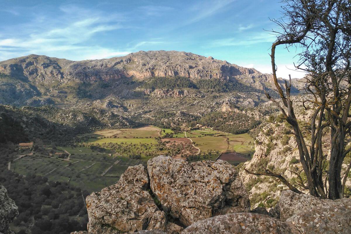 Paisaje de la Serra de Tramuntana