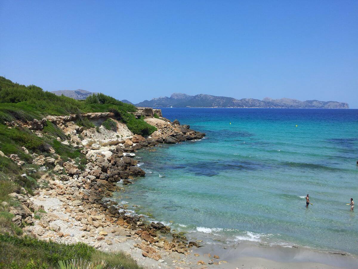 Playa de San Juan en Alcudia