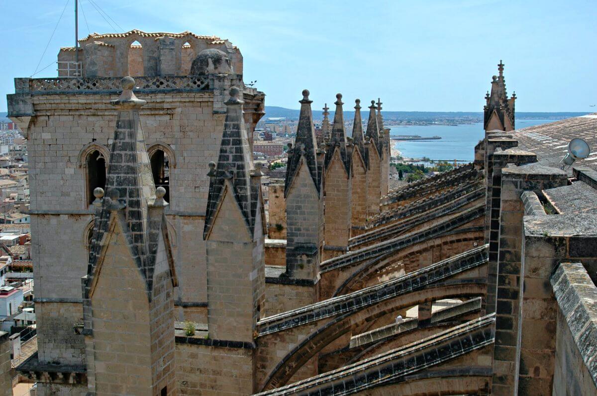 Visita a las terrazas de la Catedral de Palma