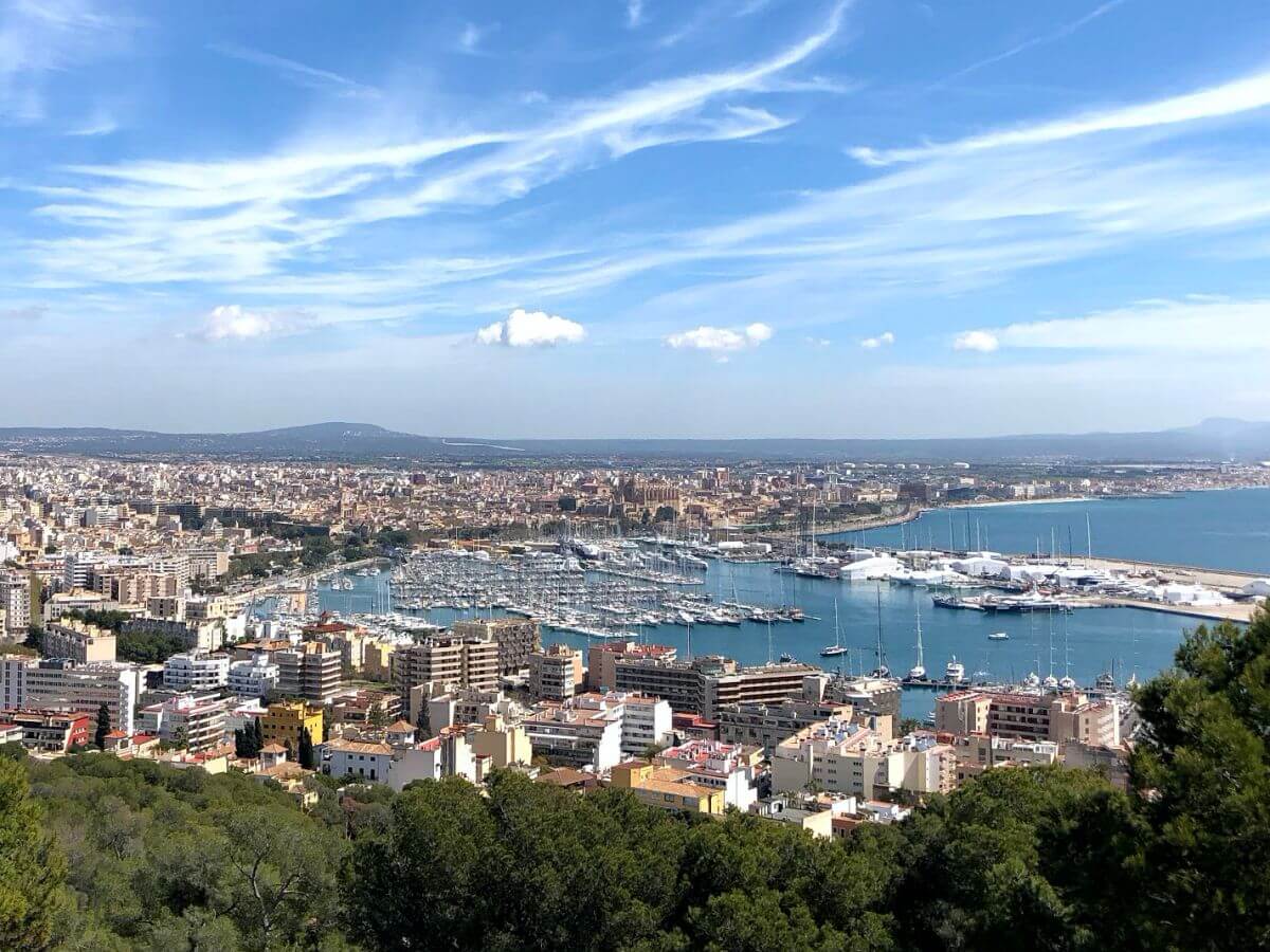 Vistas desde el Castillo de Bellver