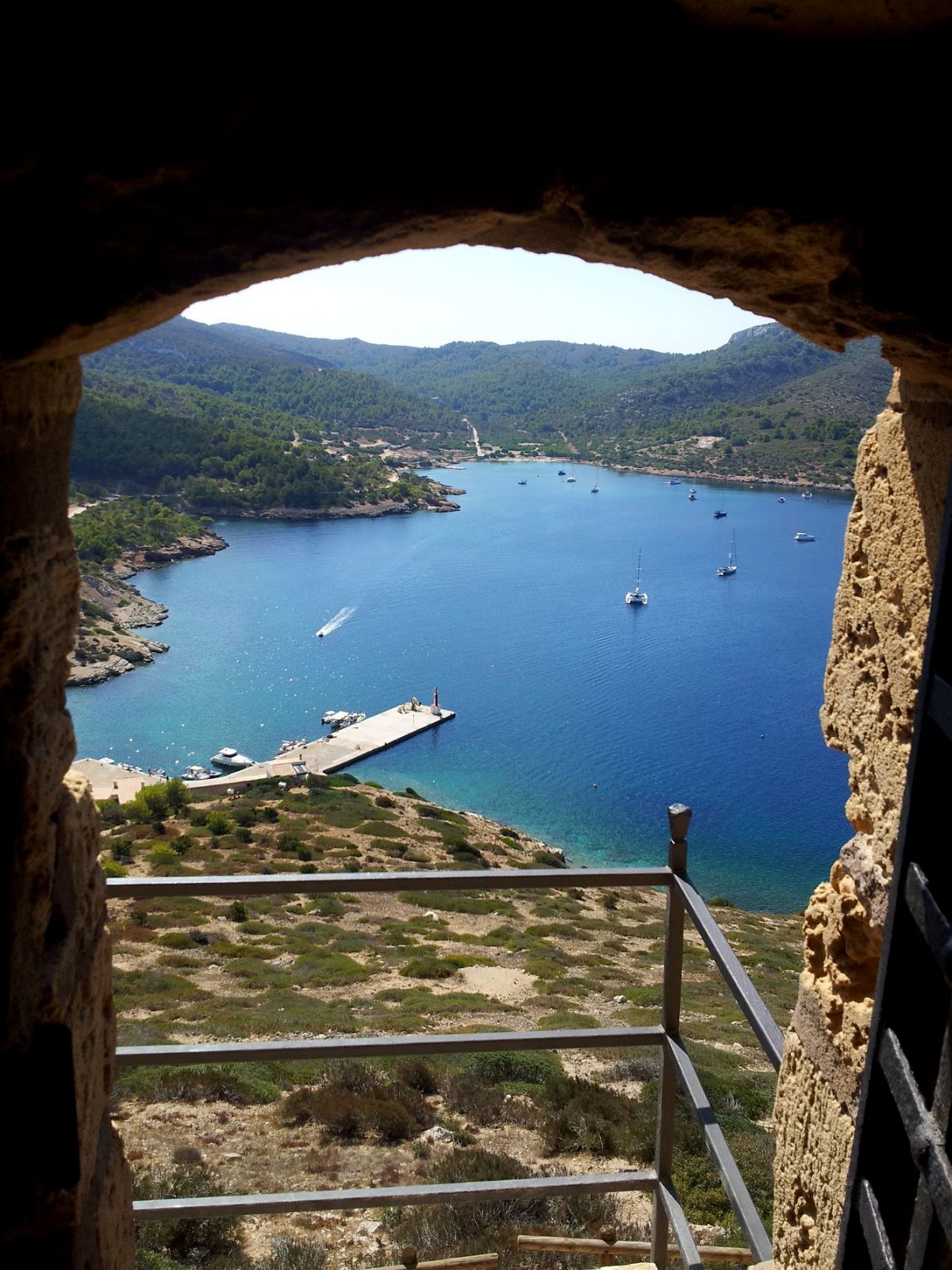 Vistas desde Castillo de Cabrera