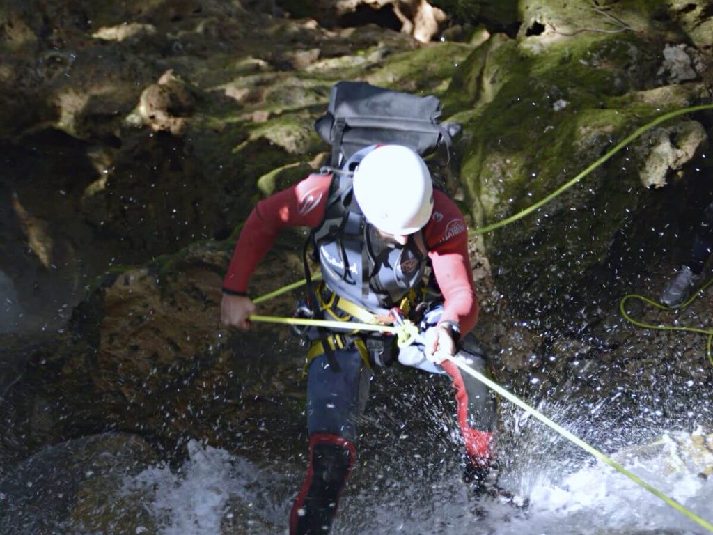 Descenso por Es Salt des Freu 