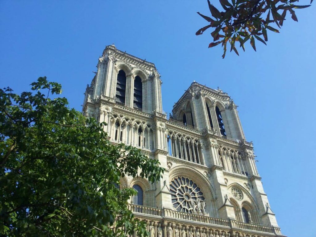 Notre Dame París antes del incendio