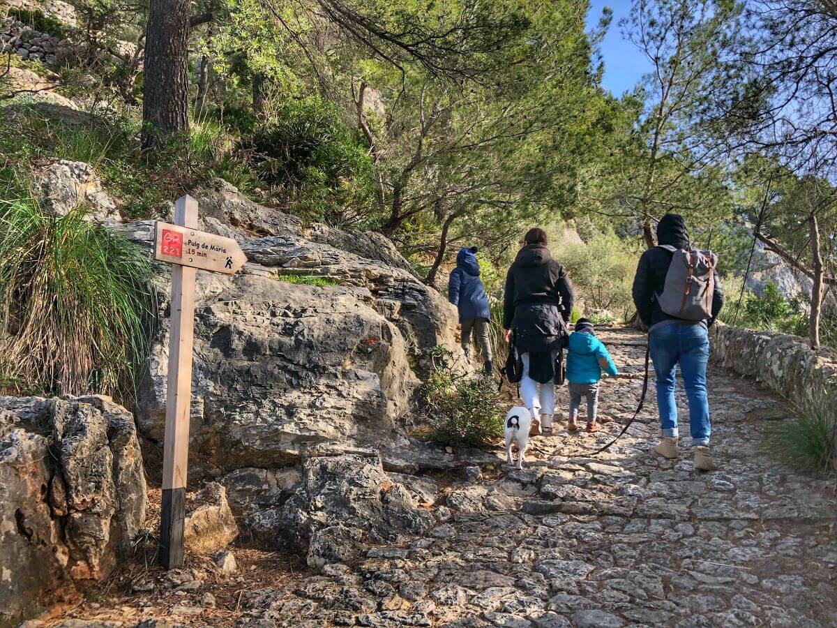 Excursión Puig de Maria en Pollença