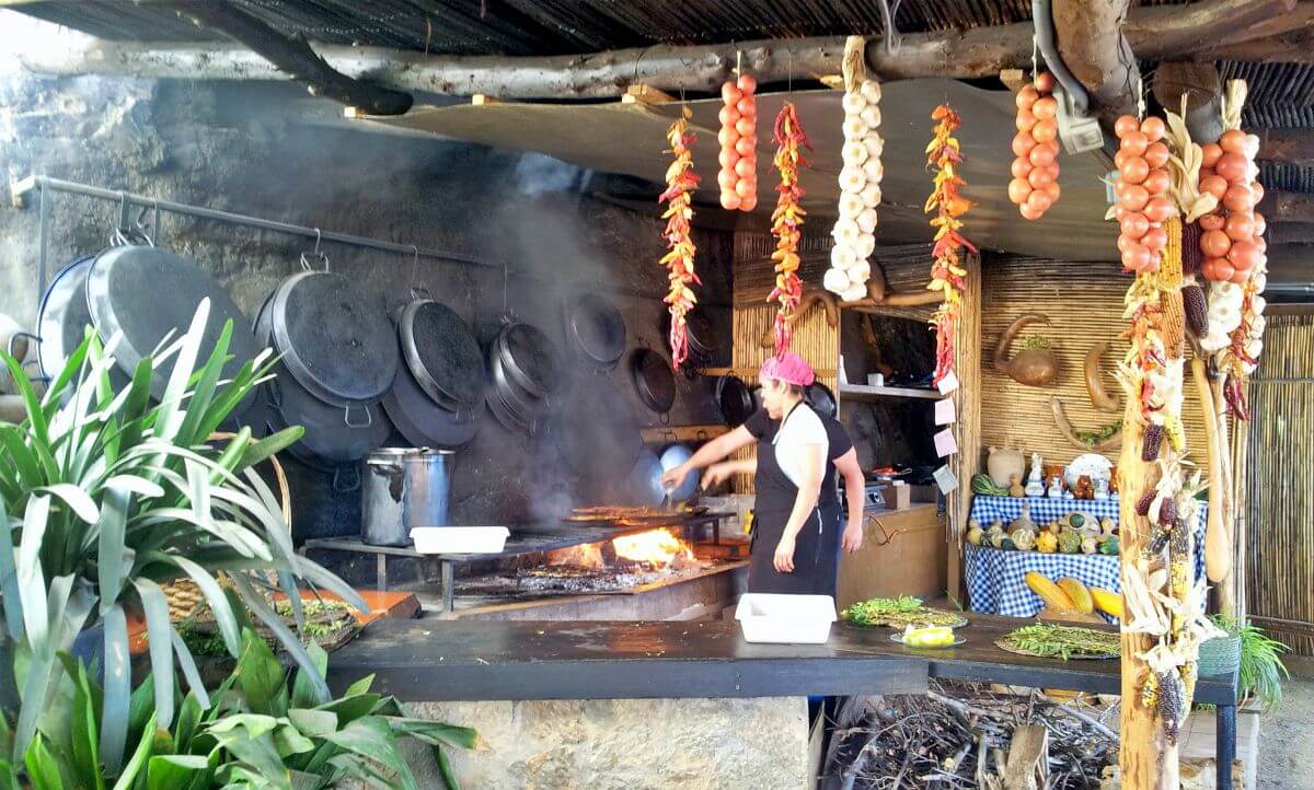 Restaurante en Sa Foradada