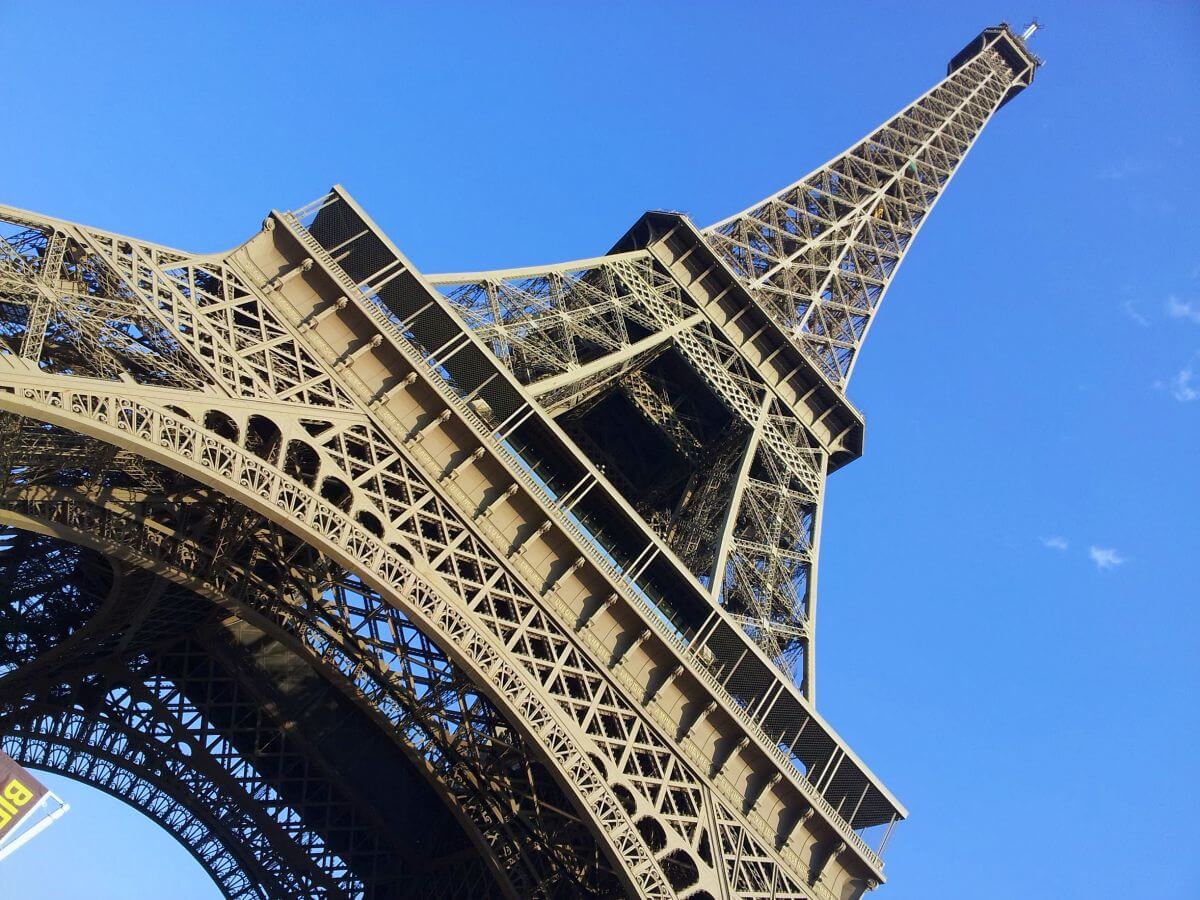 Torre Eiffel y alrededores de París 