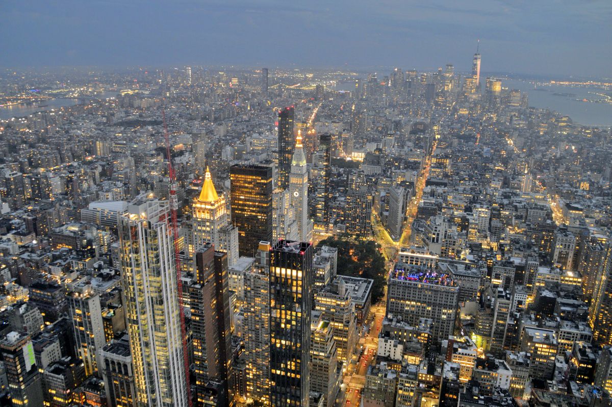 Skyline de NY desde el Empire State