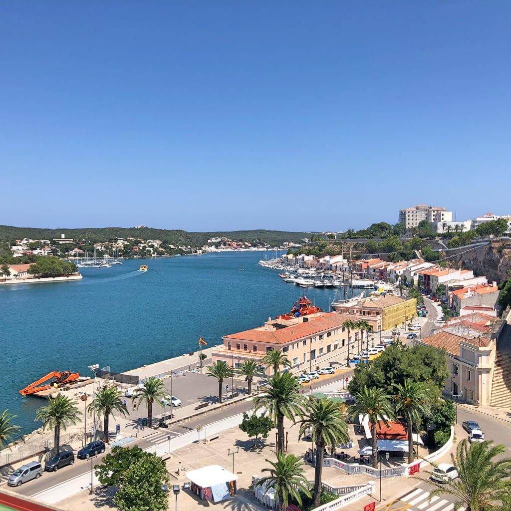 Panorámica Puerto de Mahón