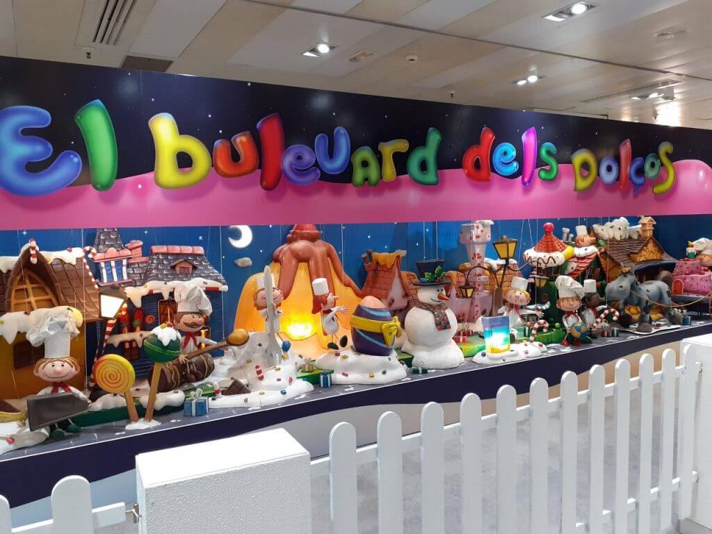 Espectáculo el "Bulevard dels dolços"