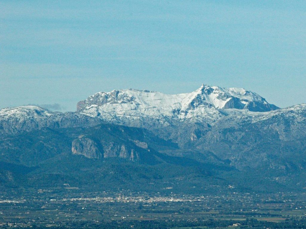 Nieve en Mallorca