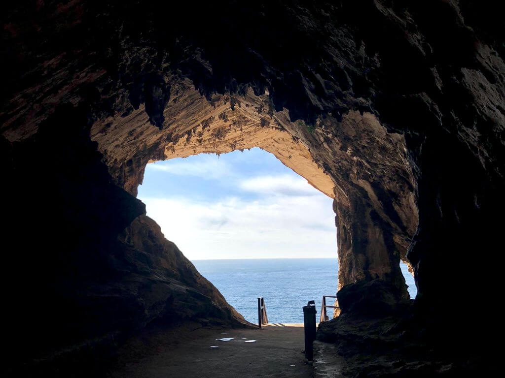 Salida de las Cuevas de Artà