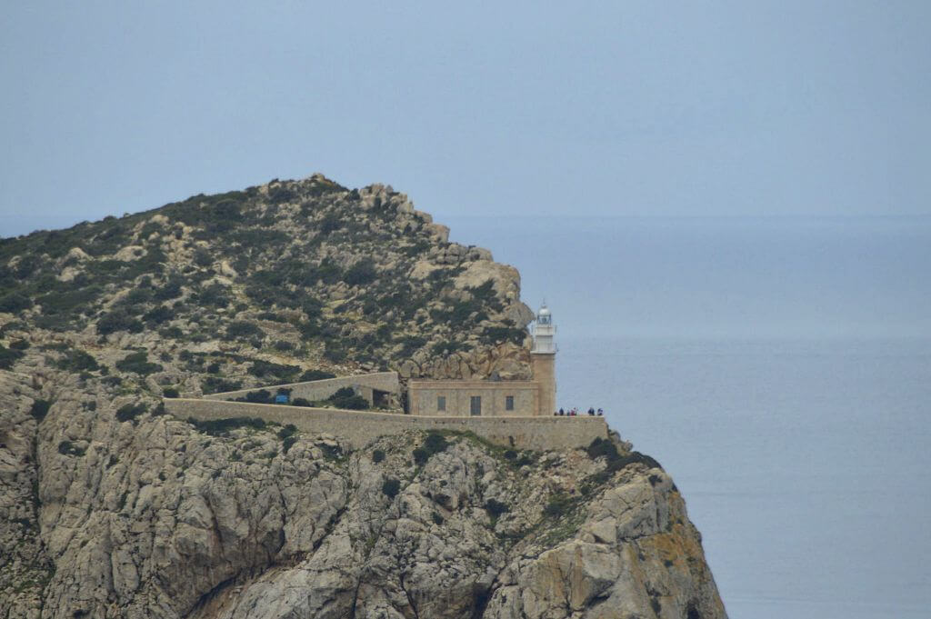 Fara de Tramuntana en la Isla de Sa dragonera