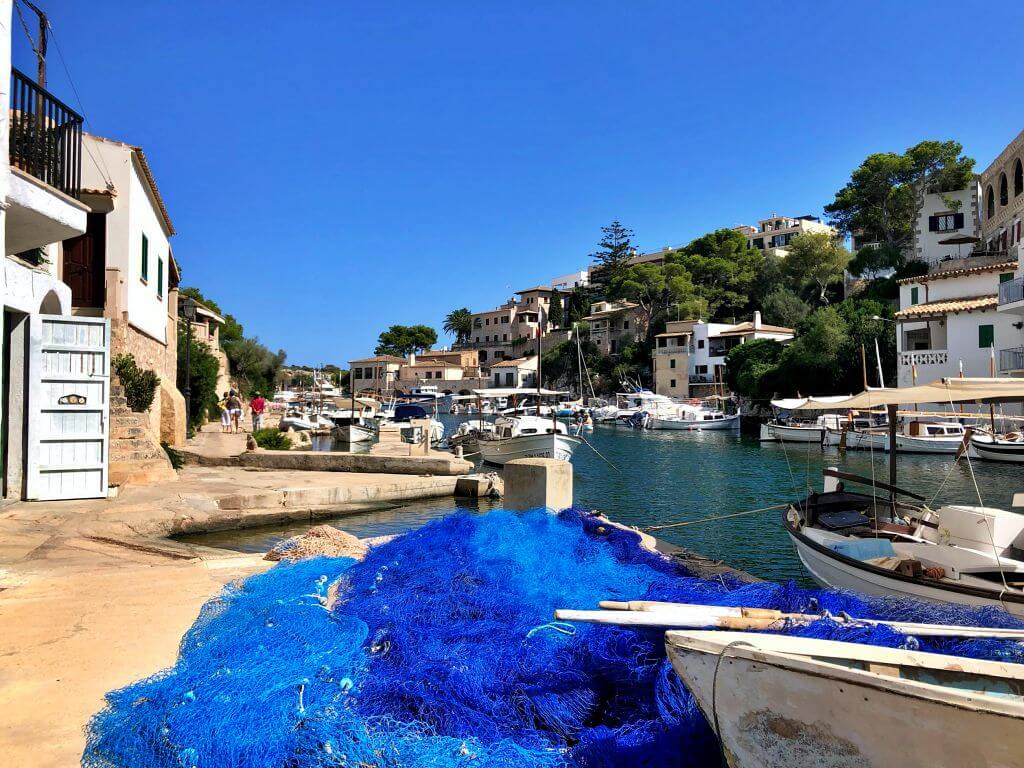 Puerto de Cala Figuera en Mallorca