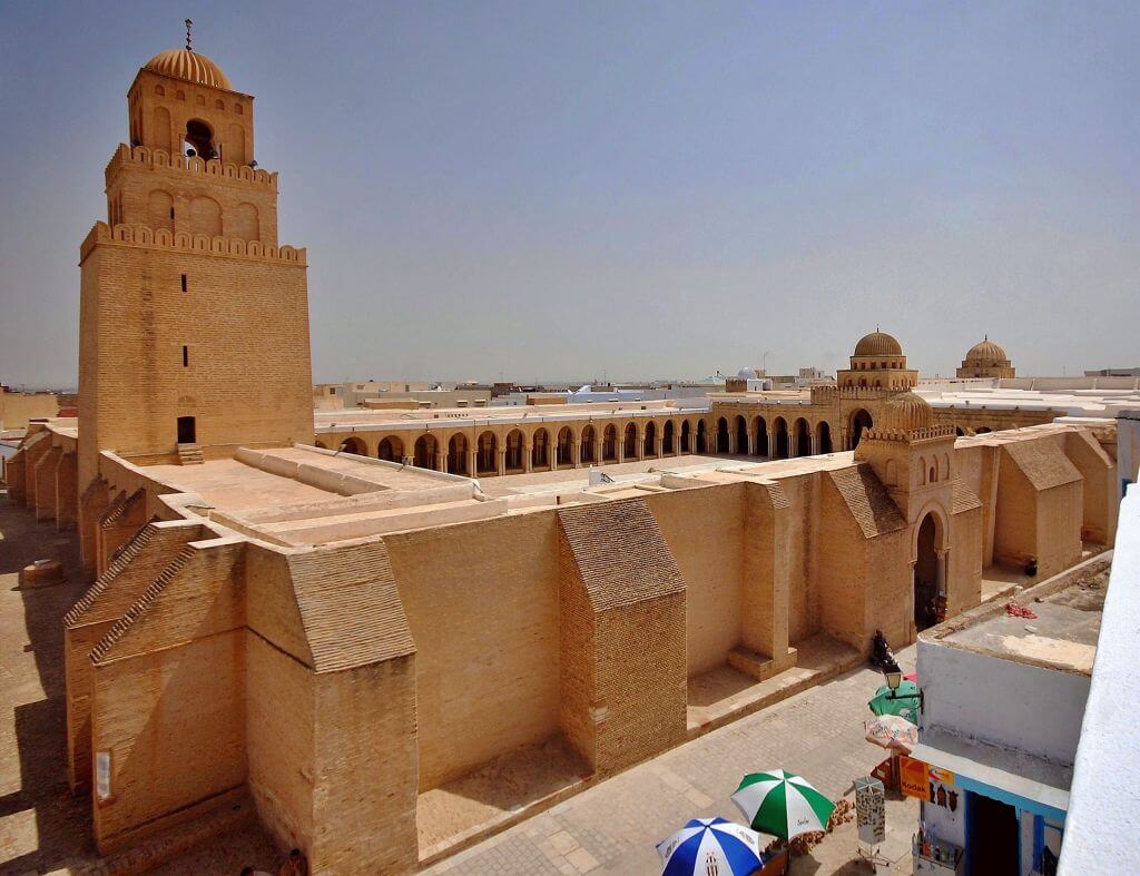 gran mezquita de Kairouan en Túnez