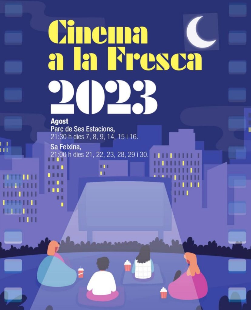 Programación Cinema a la Fresca 2023 en Palma