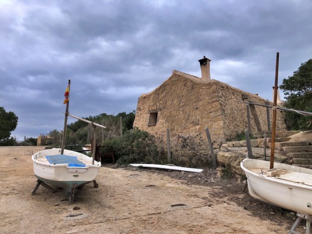 Embarcadero en Sa punta de S'Estalella