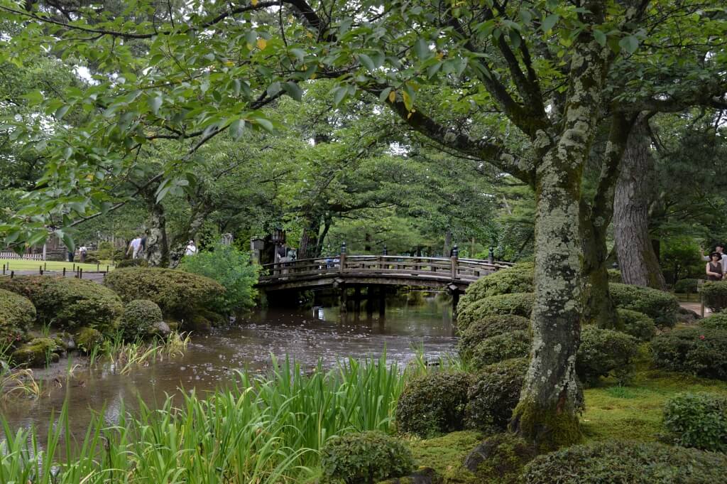 Jardín de Kenroku-en en Kanazawa
