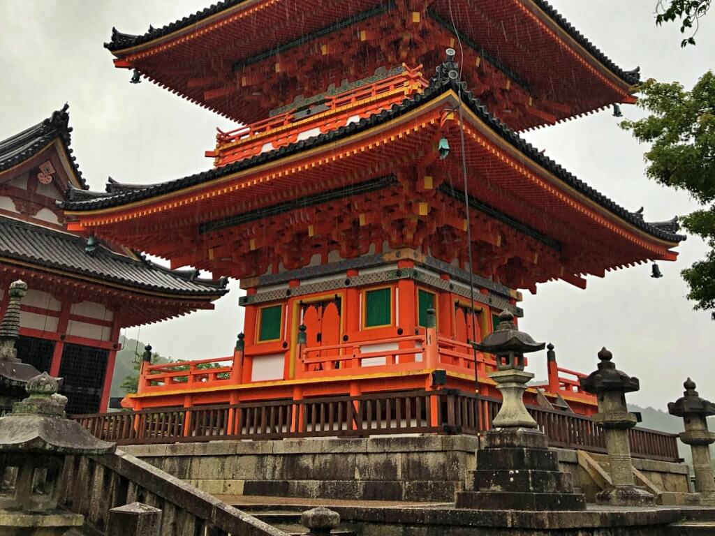 Pagoda en Kioto