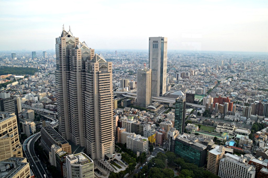 Vista panorámica de Tokio