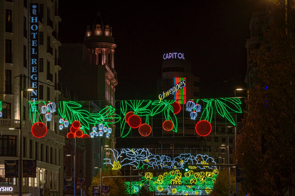 Ruta por las luces de navidad de Madrid