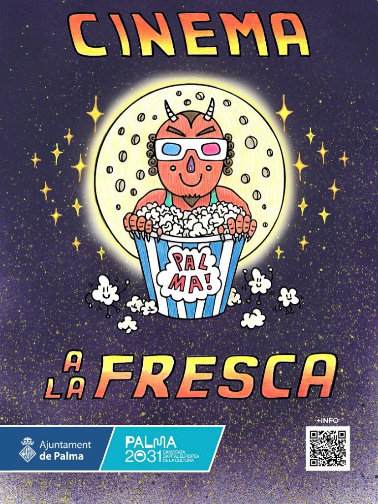 Programación Cinema a la Fresca 2025 en Palma