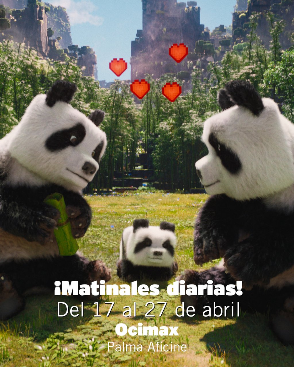 Cine matinal y cine infantil en Ocimax Palma Aficine