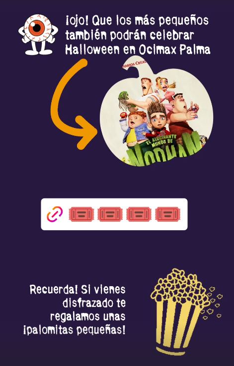 Halloween para peques en Aficine